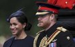 Vévodkyně Meghan a princ Harry.