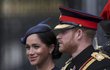 Meghan Markleová a princ Harry.