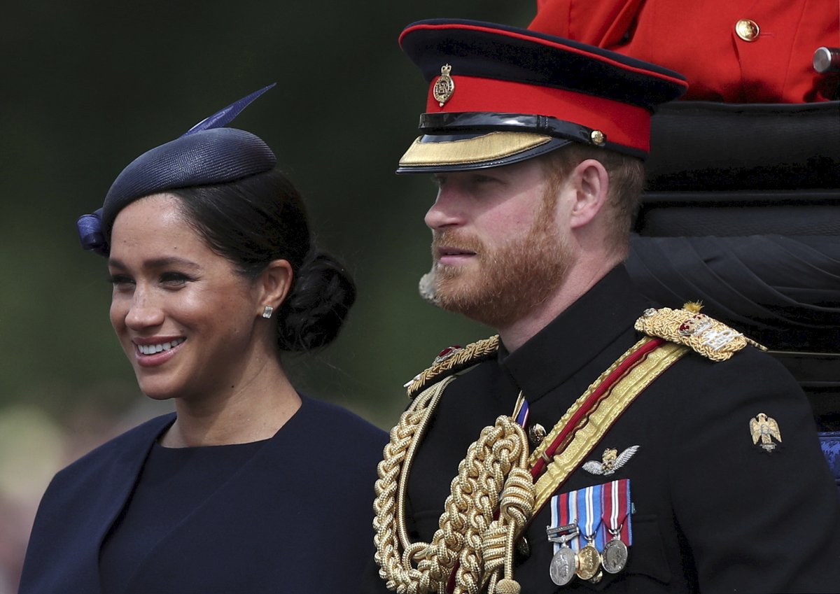 Vévodkyně Meghan a princ Harry.