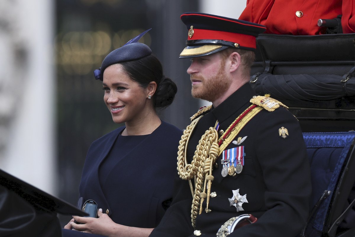 Meghan Markleová se ukázala od porodu poprvé na veřejnosti.