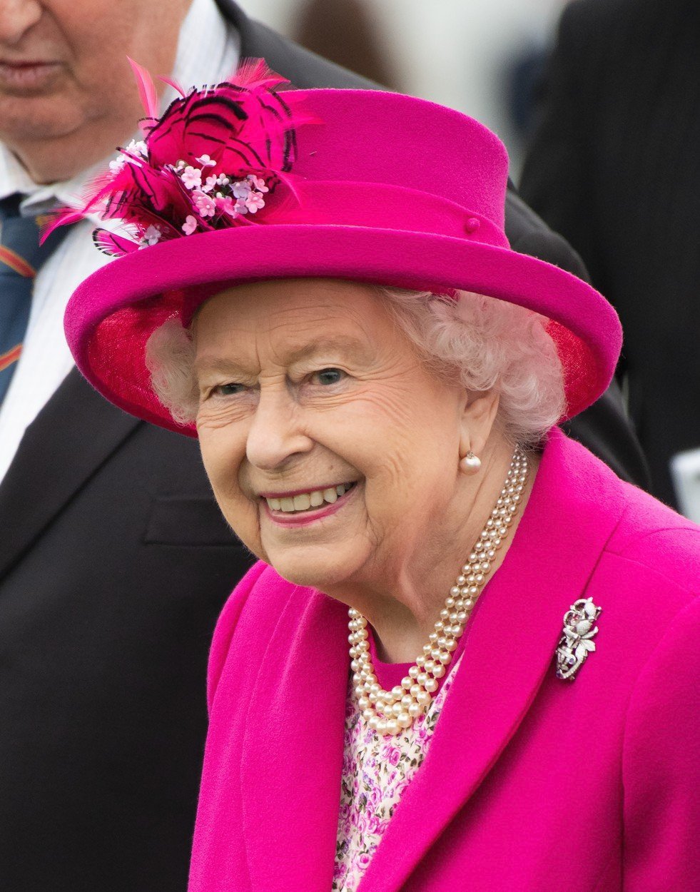 Královna Alžběta II. měla báječnou náladu