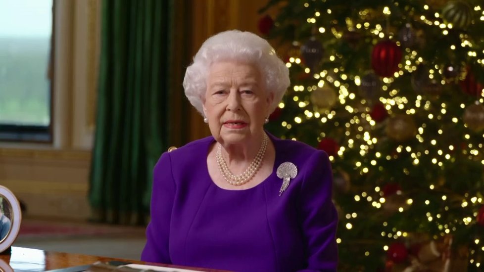 Vánoční projev britské královny Alžběty II.
