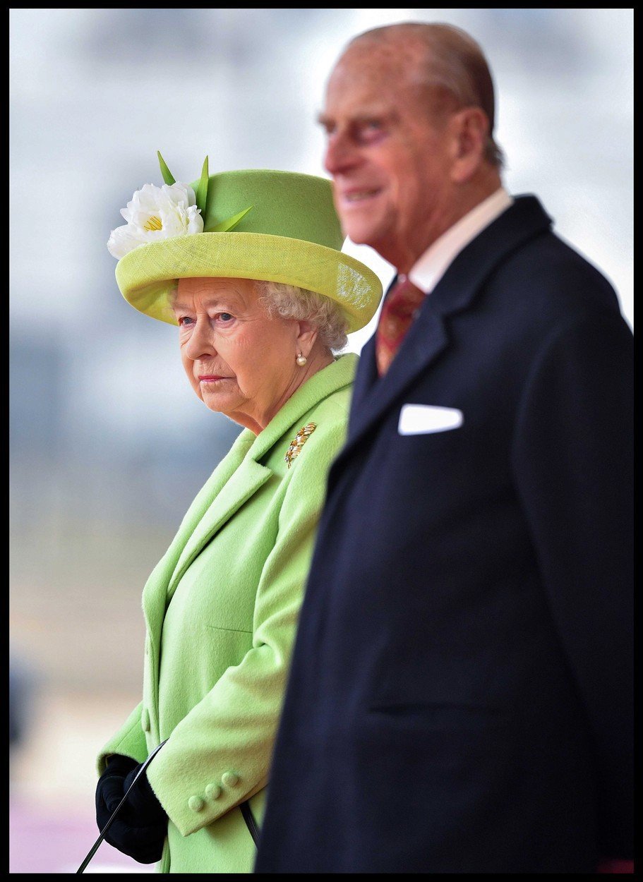 Královna Alžběta II. a její manžel, princ Philip