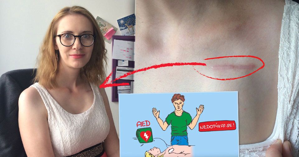 Alžběta(31) přežila klinickou smrt. Zachránili ji kolegové.