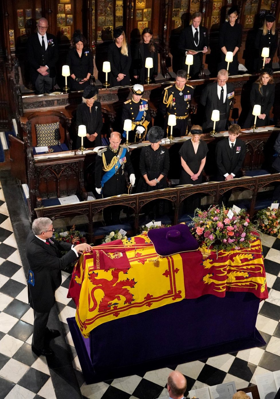 Pohřeb královny Alžběty
