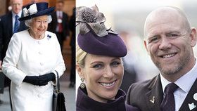 Vnučka královny Alžběty Zara Tindall porodila třetího potomka.