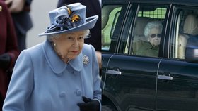 Královnu odvezli z Buckinghamského paláce do Windsoru, aby bylo sníženo riziko nákazy koronavirem