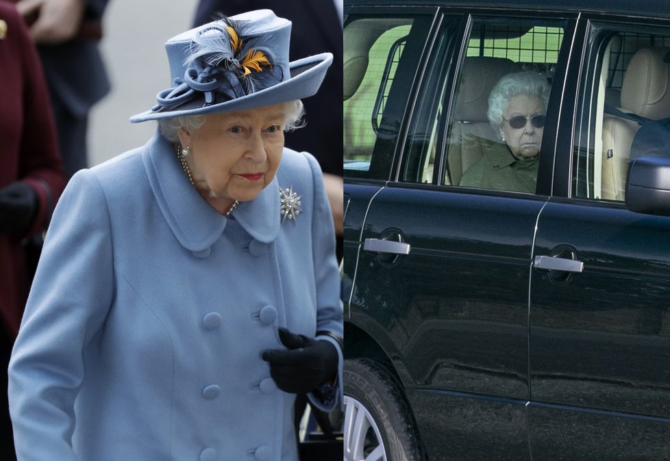 Královnu odvezli z Buckinghamského paláce do Windsoru, aby bylo sníženo riziko nákazy koronavirem