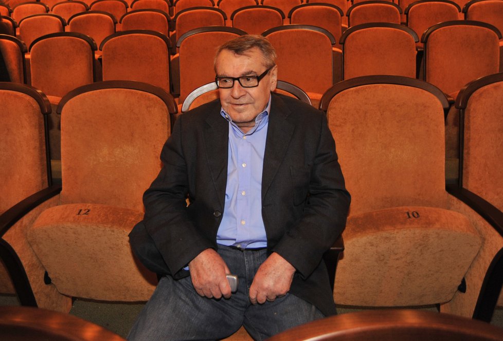 Miloš Forman na snímku z roku 2008.