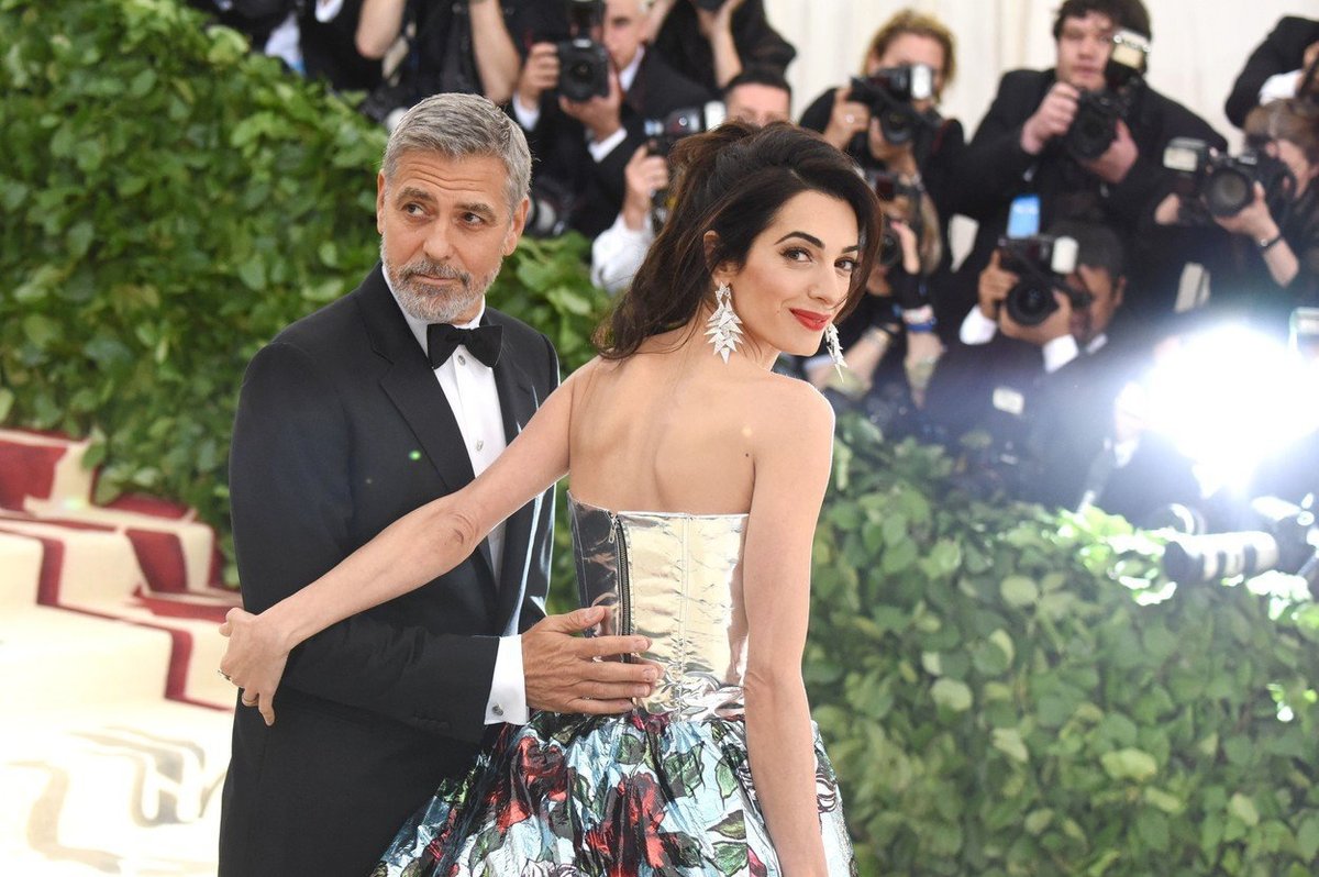 Amal a George Clooney 