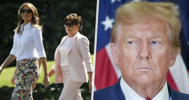 Kvůli pohřbu tchyně útočí Trump na soudce! A o truchlící Melanii píše jako o nové první dámě