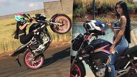 Sexy motorkářka (†22) zemřela při šílené nehodě: Zabila se na útěku před policií!