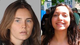 Amanda Knox (vlevo) bude patrně opět čelit soudu kvůli vraždě své spolubydlící Meredith Kercher (vpravo)