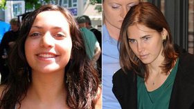 Amanda Knox (vpravo) byla italským odvolacím soudem uznána vinnou za vraždu mladé Britky (vlevo)