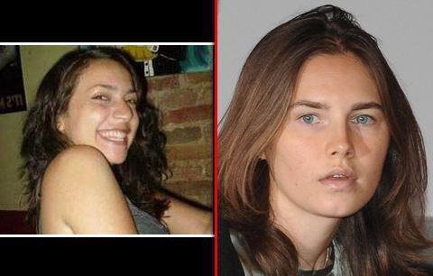 Meredith Kercher (†21) a Amanda Knox (24): zavražděná a potenciální vražedkyně