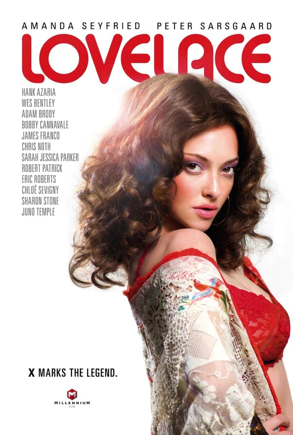 Plakát k novému filmu Lovelace