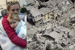 Italské město Amatrice zničilo zemětřesení ze tří čtvrtin.