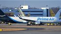 Letoun z flotily Amazon Prime Air. Podobný se zřítil v únoru 2019 v Texasu, zemřeli tři lidé.