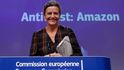 Místopředsedkyně Evropské komise Margrethe Vestagerová oznámila, že úřad začal vyšetřovat firmu Amazon kvůli nelegálnímu využívání dat svých obchodníků. Firmě hrozí pokuta v přepočtu převyšující 600 miliard korun.