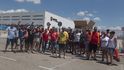Protesty pracovníků Amazonu ve Španělsku