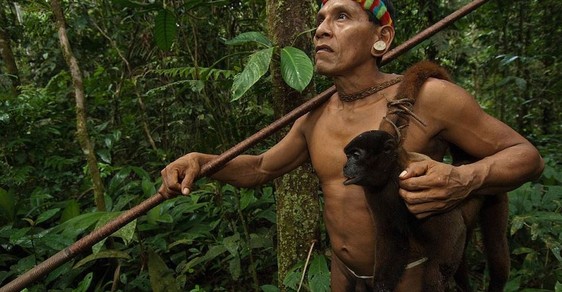 Evoluce v přímém přenosu? Amazonský kmen se mění kvůli lovu opic