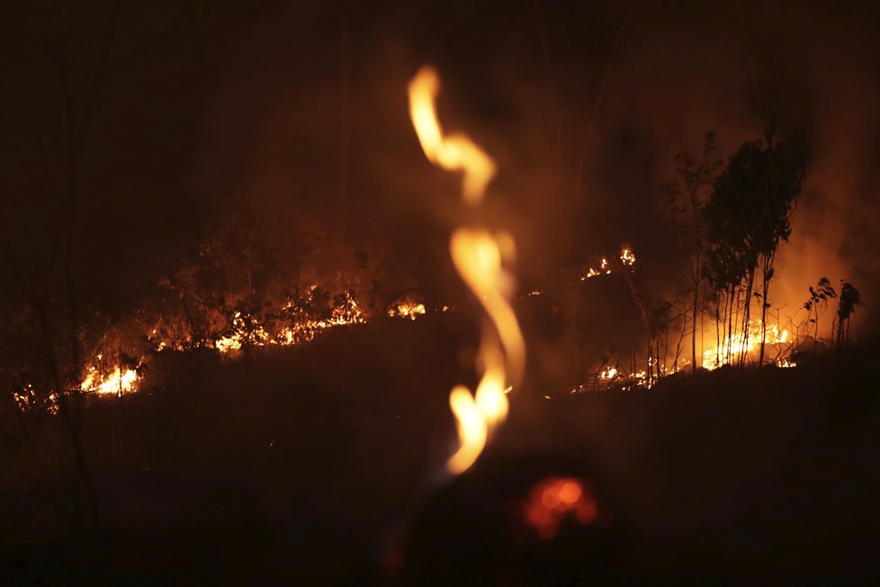Rozsáhlé požáry v Amazonském deštném pralese