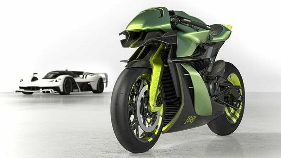 AMB 001 Pro: Okruhová motorka ze spolupráce Aston Martinu a Brough Superior 