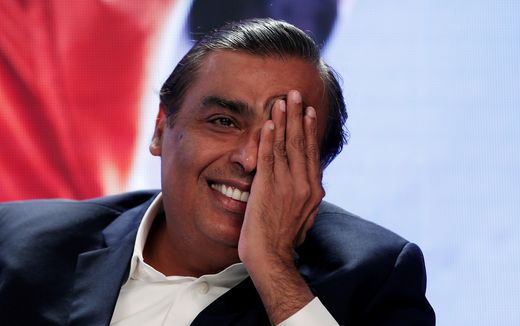 Mukeš Ambani patří k nejbohatším lidem světa Mukeš Ambani patří k nejbohatším lidem světa