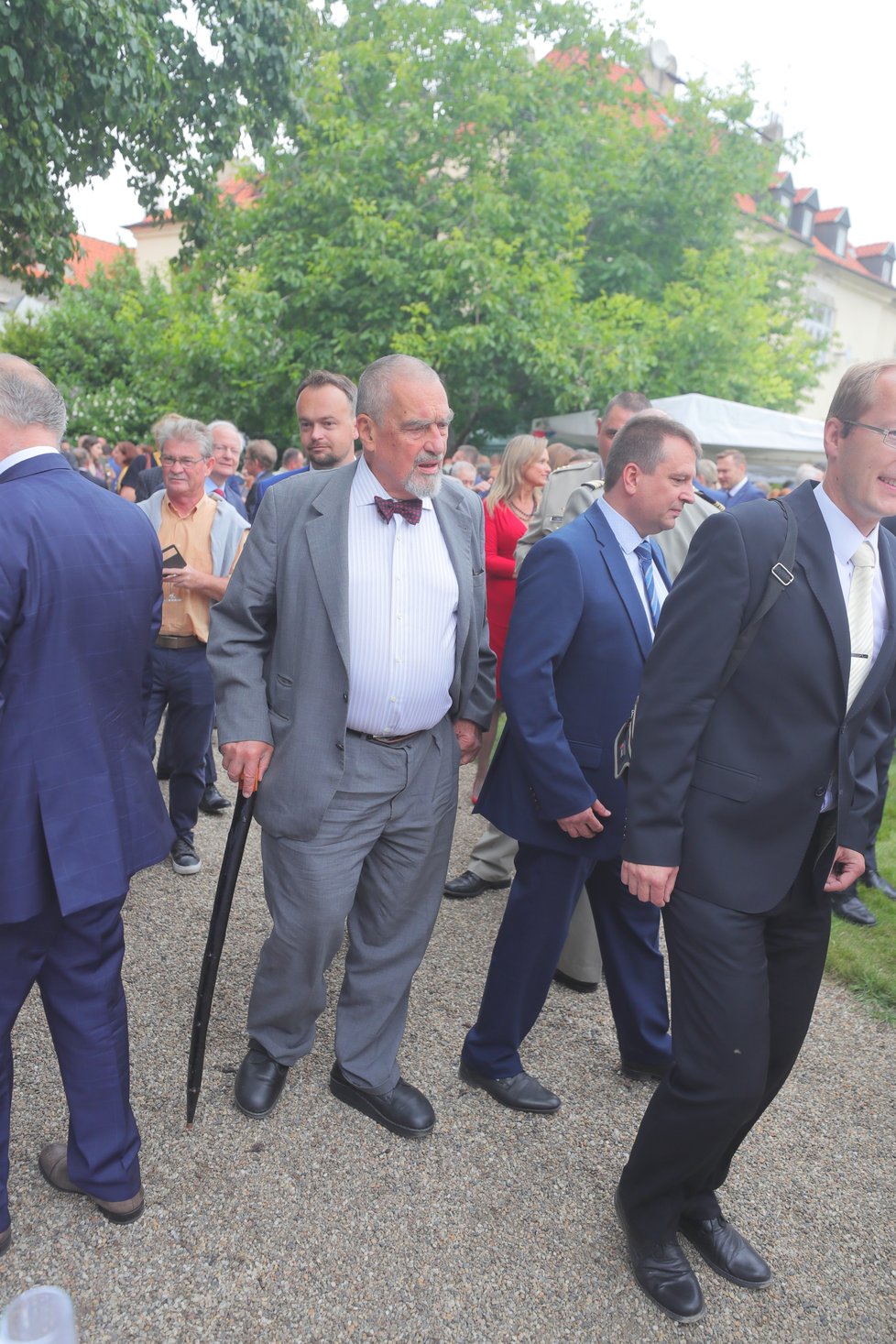 Recepce na francouzské ambasádě: Karel Schwarzenberg (11.7.2019)