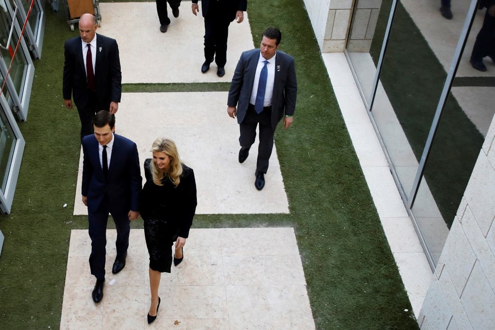 Na slavnostní recepci dorazila i Ivanka Trump a její manžel Jared Kushner