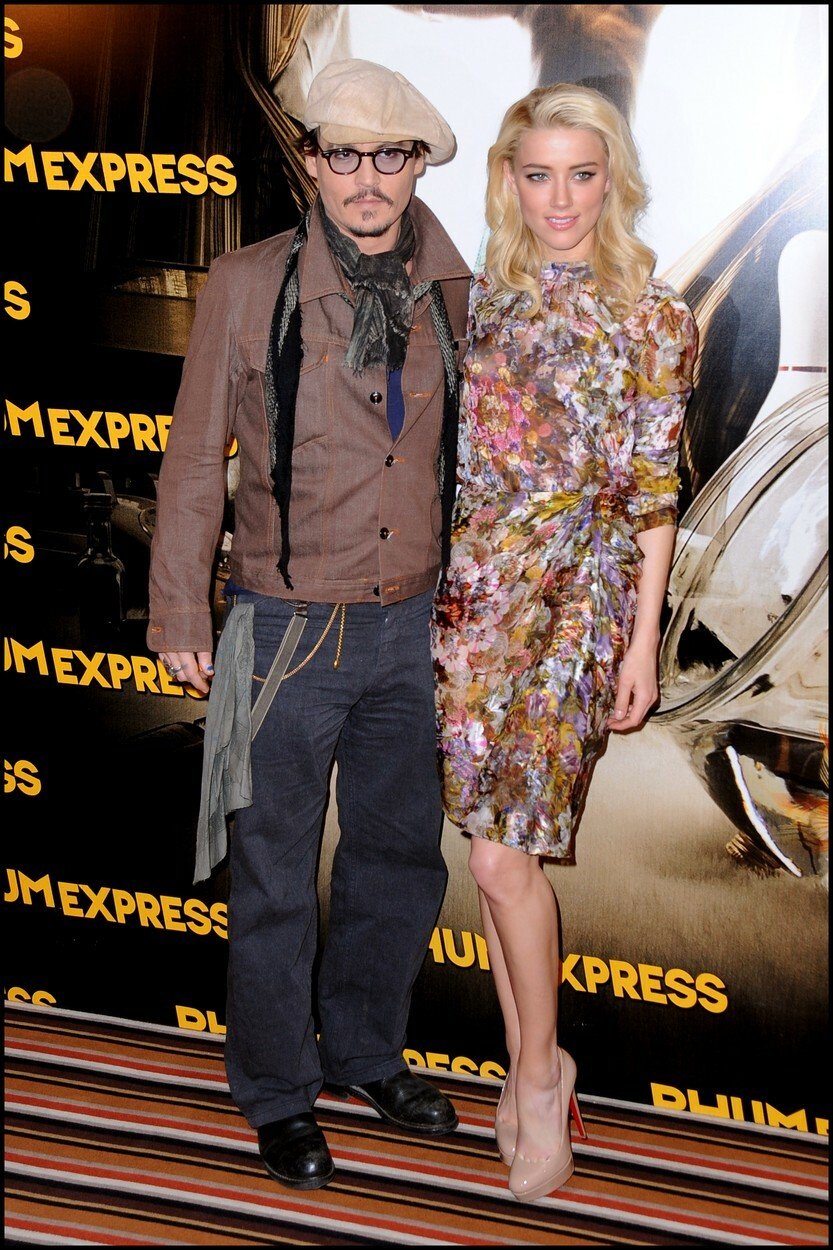 Amber Heardová a Johnny Depp v roce 2011