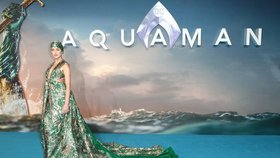 Amber Heardová na premiéře nového filmu Aquaman