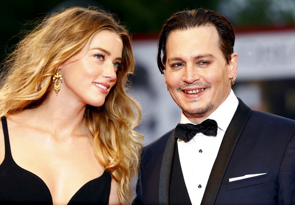 Amber Heard a Johnny Depp