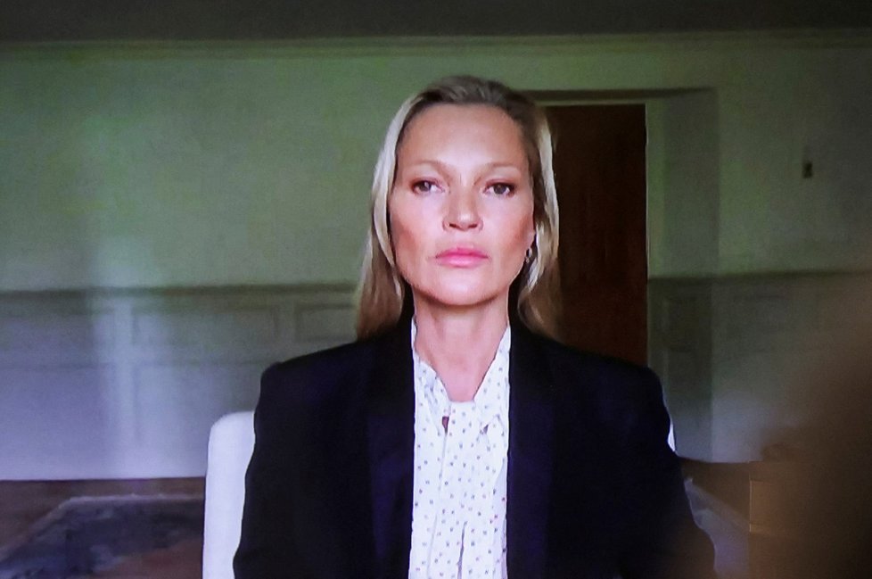 U soudu vypovídala i Kate Moss