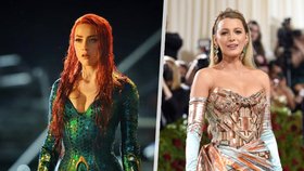 Fanoušci nechtějí, aby v Aquamanovi nadále hrála Amber Heardová. Nahradí ji Blake Lively?