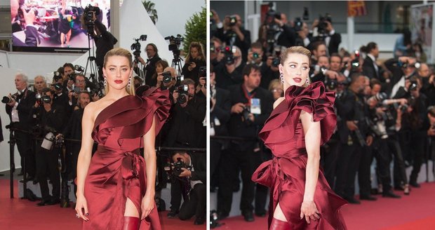 Amber Heard v Cannes
