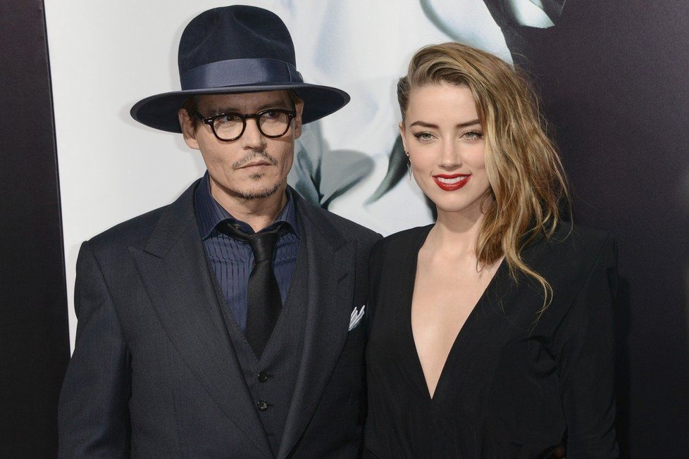 Amber Heard a Johnny Depp