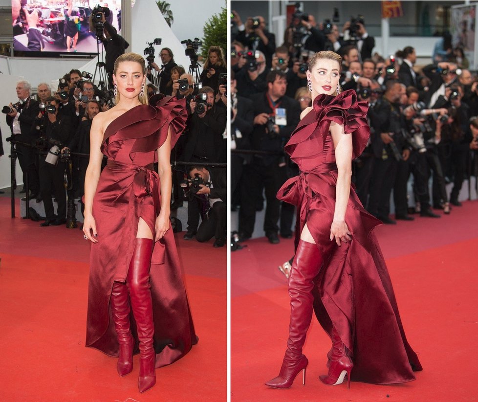 Amber Heard v Cannes