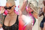 Kamarádka Amber Rose měla menší trable s plavkami...