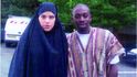 Amedy Coulibaly s manželkou