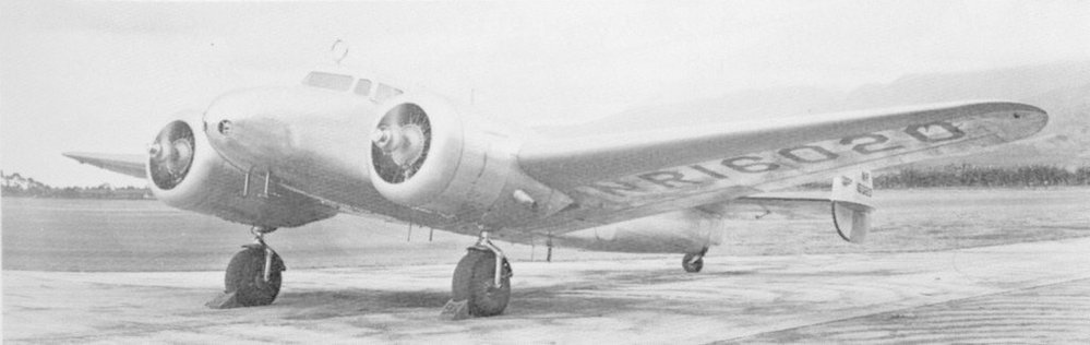 Lockheed Electra, ve kterém Earhartová chtěla obletět svět