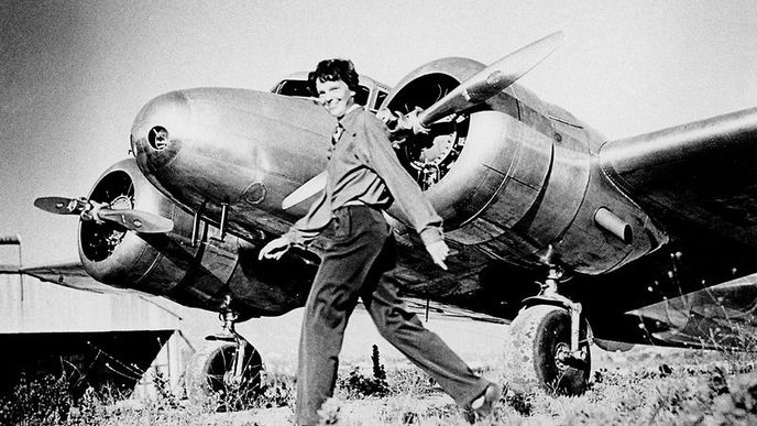 Amelia Earhartová a její Lockheed Electra