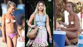 Lady Amelia Windsor se promenádovala nahoře bez