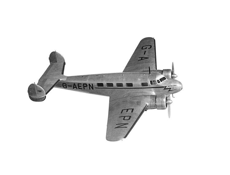 Lockheed L-10 Electra je dvoumotorový celokovový dolnoplošník