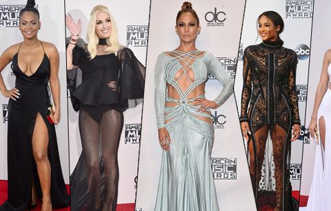 Hanbaté a odhalené American Music Awards: J Lo bez prádla, Gwen Stefani naopak jen v kalhotkách!