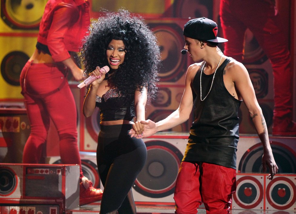 Justin Bieber a Nicki Minaj