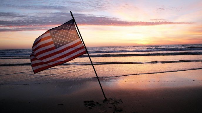 americká vlajka americká vlajka