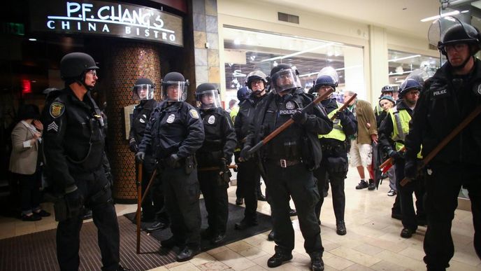 Americké protesty na Černý pátek