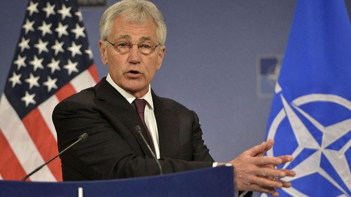 Americký ministr obrany Chuck Hagel