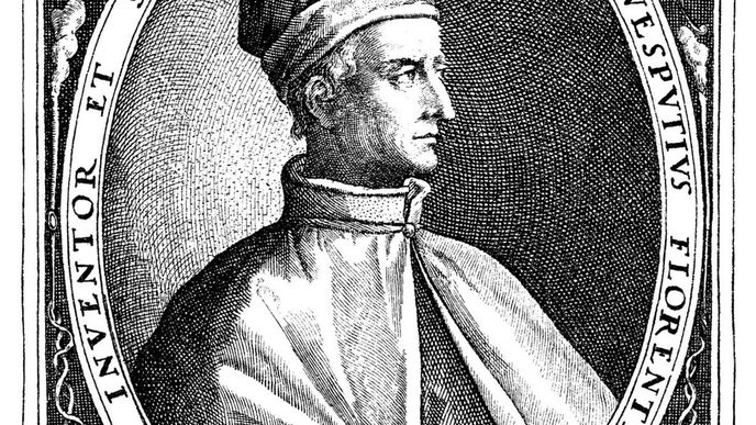 Amerigo Vespucci (9. března 1454 - 22. února 1512)
